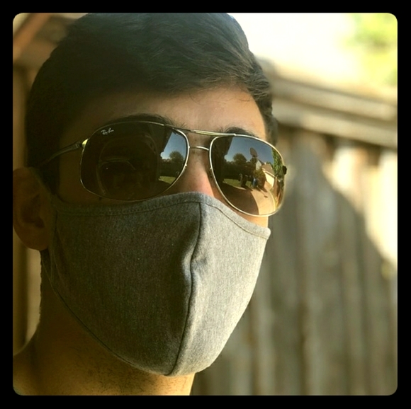 Scavi Other - Set of 2 gray Antimicrobial Fabric Mask